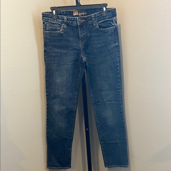Kut from the Kloth Blue Ankle Cropped Jeans - Picture 1 of 4